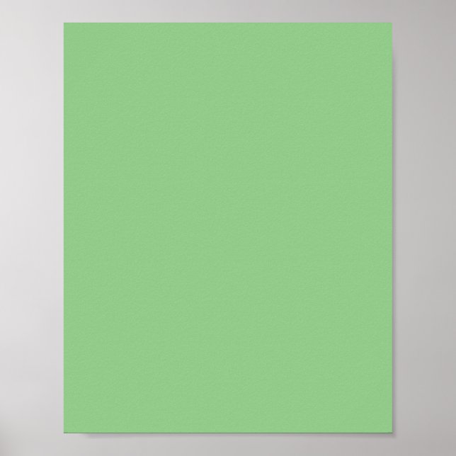 Poster Folha de Goma,Folha Pálida,Verde Pixie, (Frente)