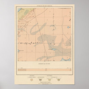 Póster Folha detalhada IX da geologia