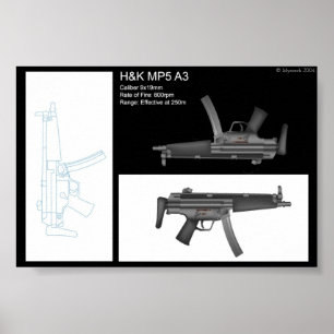 Póster Folha do Stat MP5