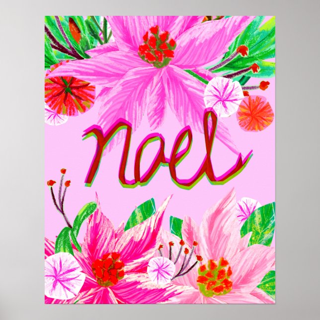 Poster Folhagem de Natal - Noel (Frente)