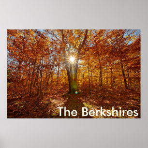 Poster Folhagem de Vibração Sunset Berkshires, MÃES Ocide