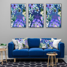 folhagem floral de cor aquosa verde