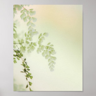 Poster Folhagem primavera