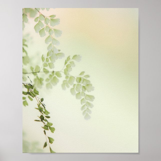 Poster Folhagem primavera (Frente)