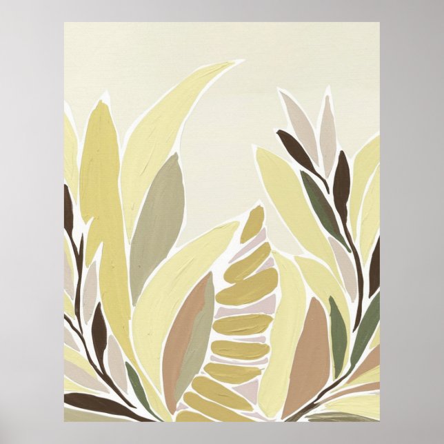 Poster Folhas Amarelas (Frente)