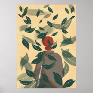Poster Folhas dançantes