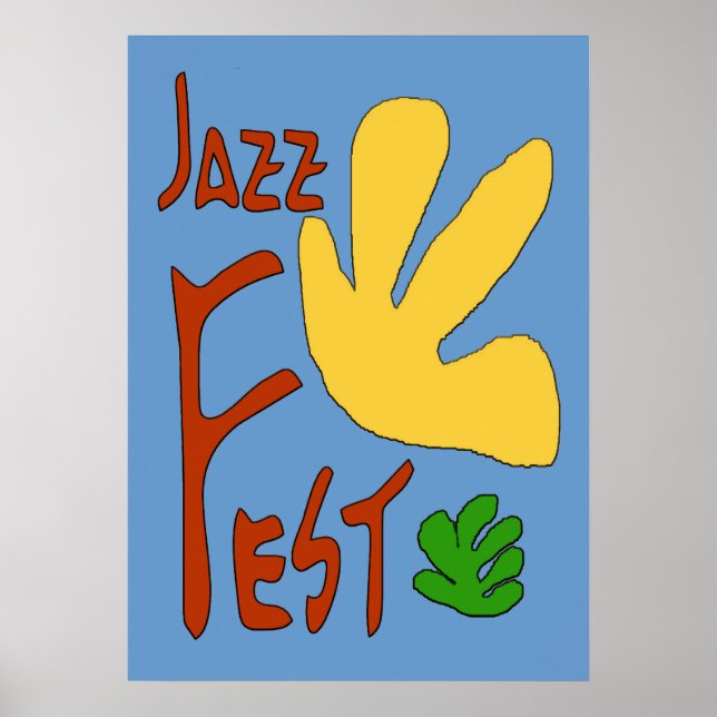Póster Folhas de Fest de Jazz (Frente)