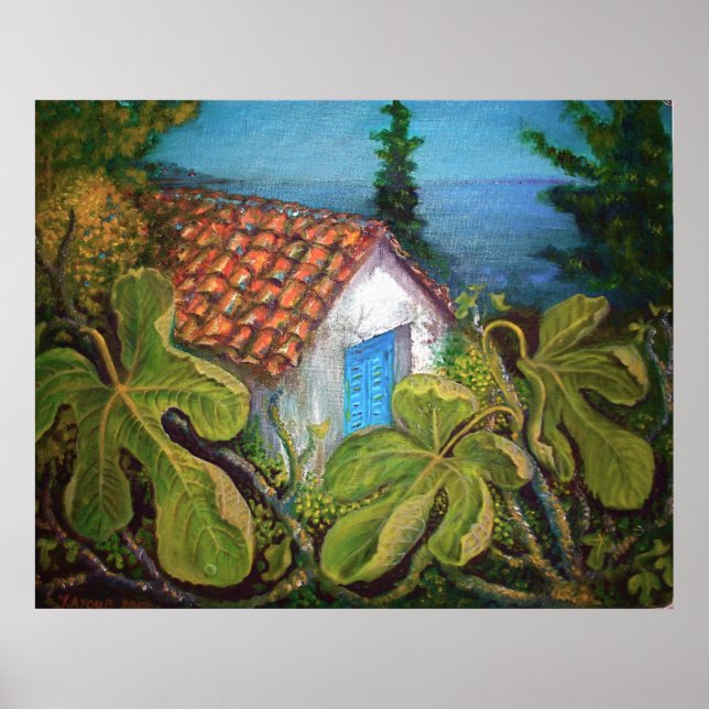 Poster Folhas de fig (Frente)