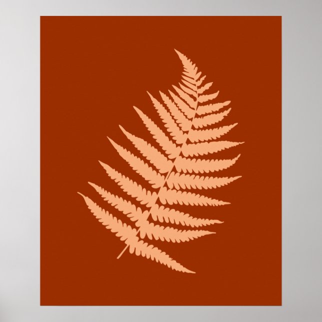 Poster Folhas de outono de Fern (Frente)