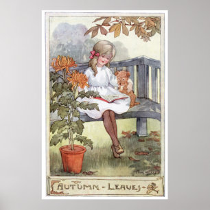 Póster Folhas de outono por Anne Anderson