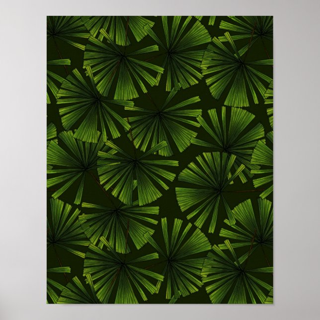 Poster Folhas de palma (Frente)