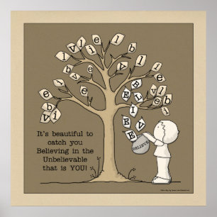 Poster folhas de travamento do Be'LEAVES'-