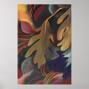 Poster Folhas sob água Georgia O'Keeffe