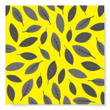 Folhas Sobre Amarelo