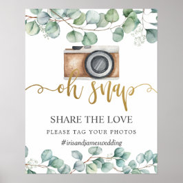 Poster Folhas Verdes Compartilham a Tag de Amor Foto Casa