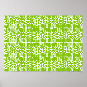 Póster Folhas Verdes, Matisse Homage