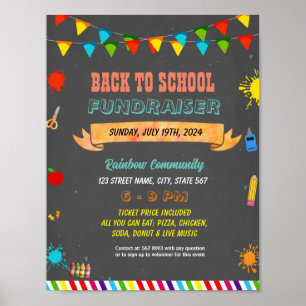 Poster Folheto de Casa Aberta da Escola Editável