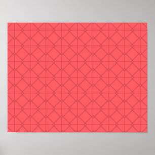 Poster Folheto vermelho, legal, tendência, ilustração