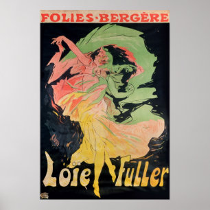 Póster Folies Bergeres: Loie Fuller, França