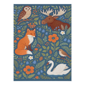 Póster folk lore art