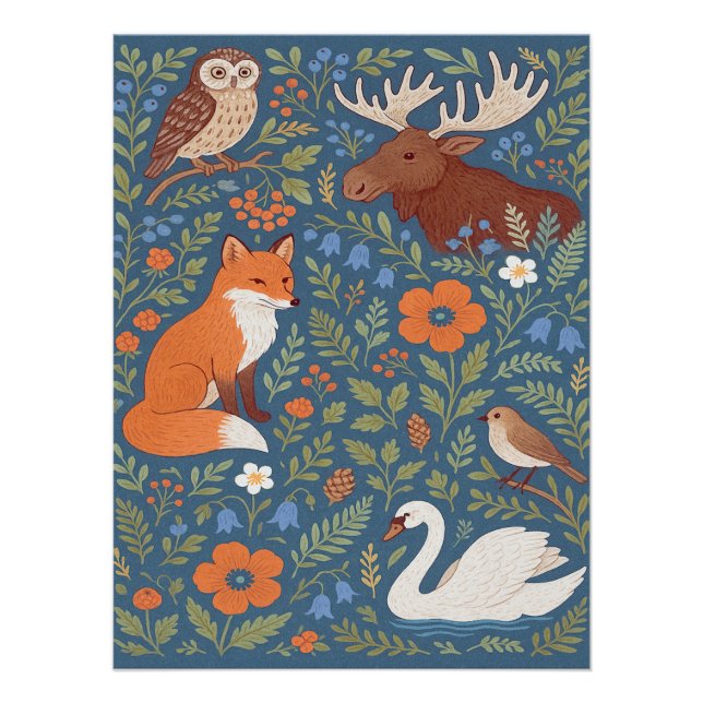 Póster folk lore art (Frente)