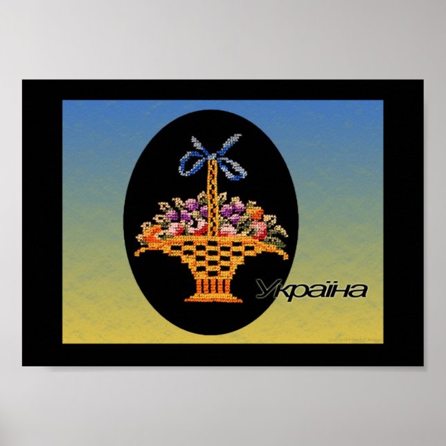 Poster FolkArts da Ucrânia (Frente)