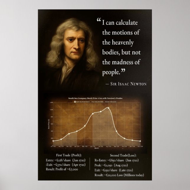 Poster Folly de Newton - Genius enfrenta a gravidade (Frente)