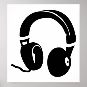 Poster Fones de ouvido