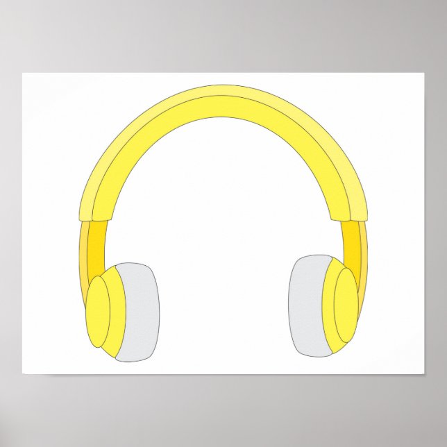 Poster Fones de ouvido (Frente)