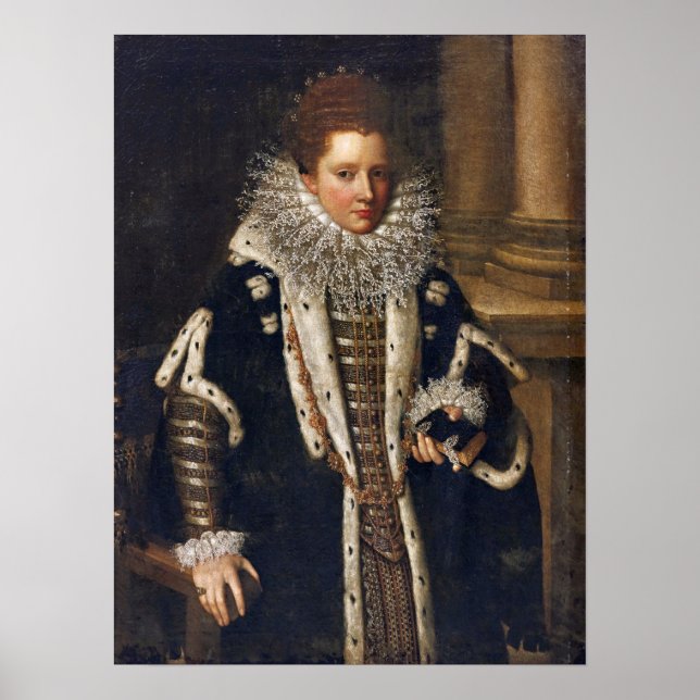 Poster Fontana - Costanza Sforza Dos Papais noeis Fiora (Frente)