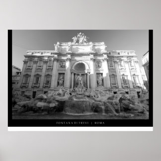 Póster Fontana di Trevi - Fonte Trevi