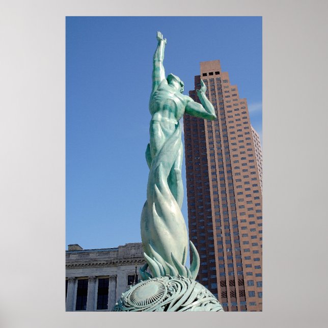 Póster Fonte da Vida Eterna (Frente)