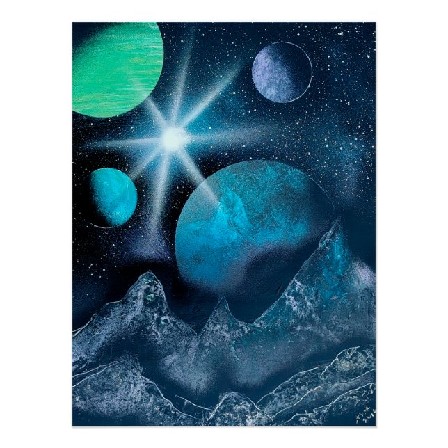 Póster Fonte de Luz (Frente)
