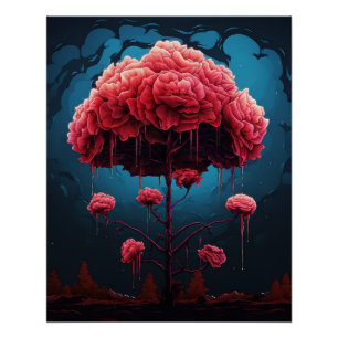 Póster Fonte de Rosas do Amor