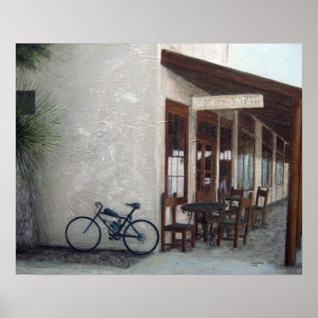 Póster Fonte de Soda Marathon (Frente)