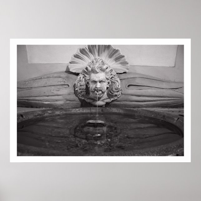 Póster Fonte do Bebendo Florence (Frente)