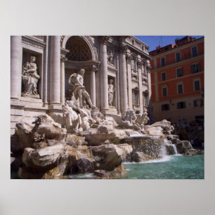 Póster Fonte do Trevi
