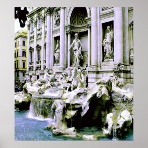 Póster Fonte do Trevi