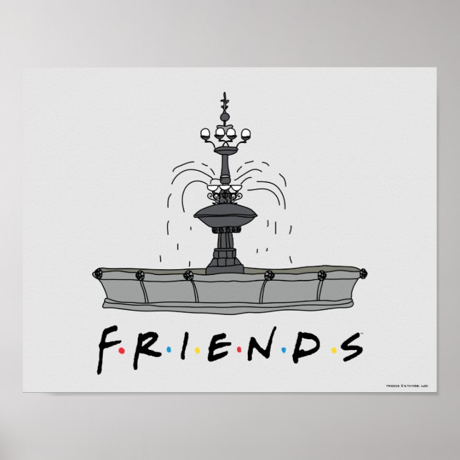 Poster Fonte FRIENDS™ (Frente)