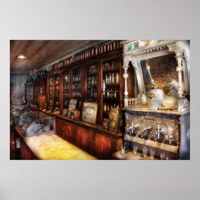 Póster Fonte local de refrigerantes (Frente)