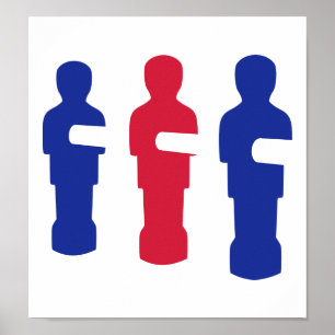 Póster Foosball