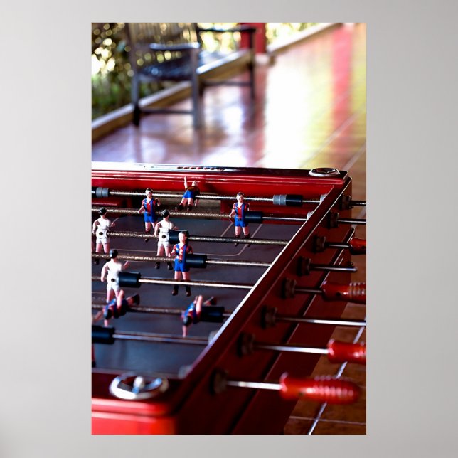 Poster Foosball (Frente)