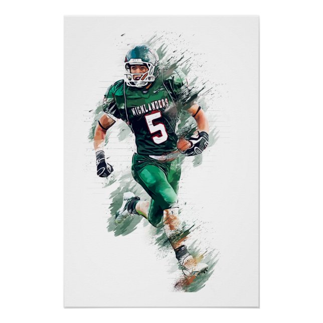 Póster Football (Frente)