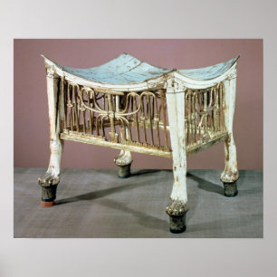 Poster Footstool usado pelo criança-rei no início