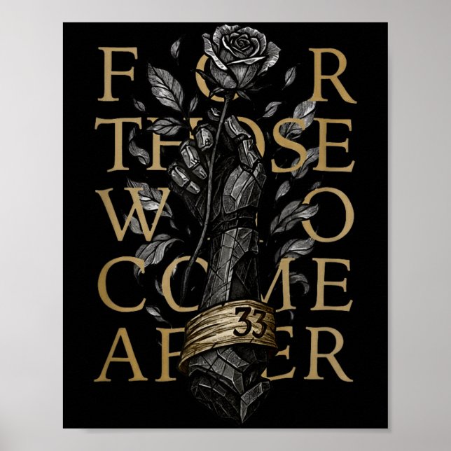 Poster For Those Who Come After  (Frente)