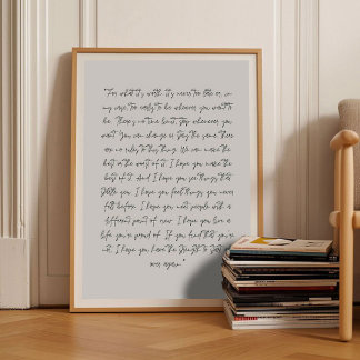 Poster For What It's Worth Print Affirmation Print Fitzge