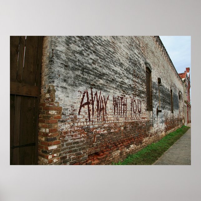 Poster Fora com Você (Frente)