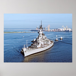 Póster Fora da aposentadoria: Battleship Wisconsin