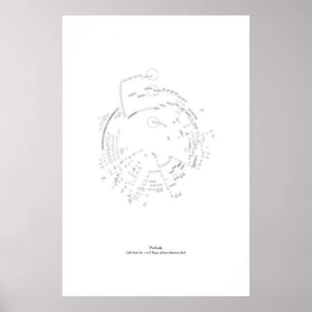 Poster Fora da Equipe: Prelúdio, Suite para Violoncelo #1 (Frente)