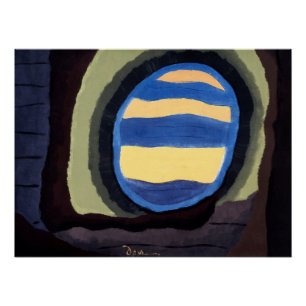 Póster Fora da Janela por Arthur Dove Arte de Parede Ab